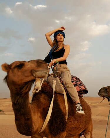 Sunset Camel Ride in Agafay