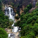 Swim in two waterfalls in the Sri Lanka countryside toward the end of the trip