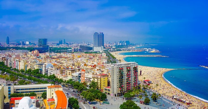 Barcelona cityscape (Photo courtesy of Pixabay)