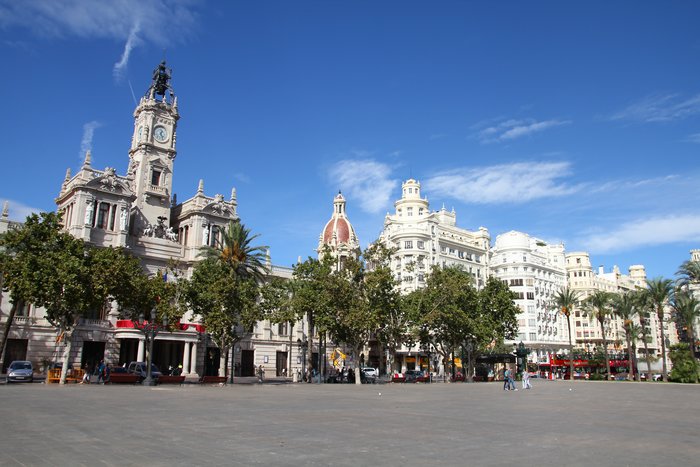 A view of historic Valencia, Spain