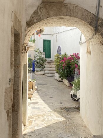Full day driver to visit Alberobello and Ostuni + stop for lunch in a typical estate