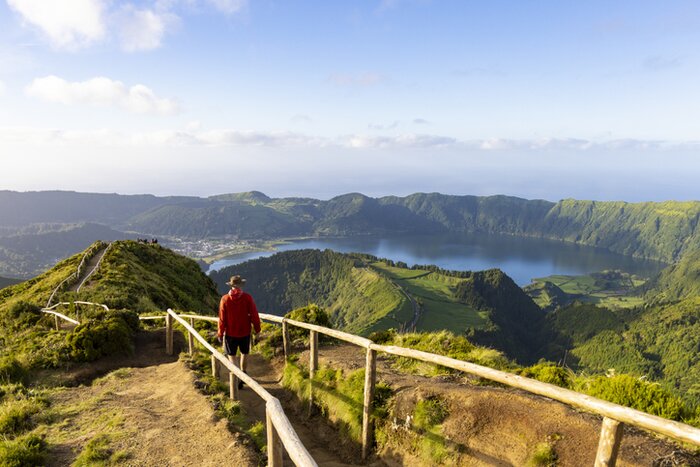 Hiking, horseback riding, and canyoning await amid the lush landscapes of the Azores' São Miguel Island