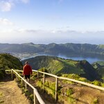 Hiking, horseback riding, and canyoning await amid the lush landscapes of the Azores' São Miguel Island