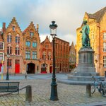 Jan van Eyck Square in Bruges
