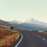 Scenic View of Mount Cook in New Zealand