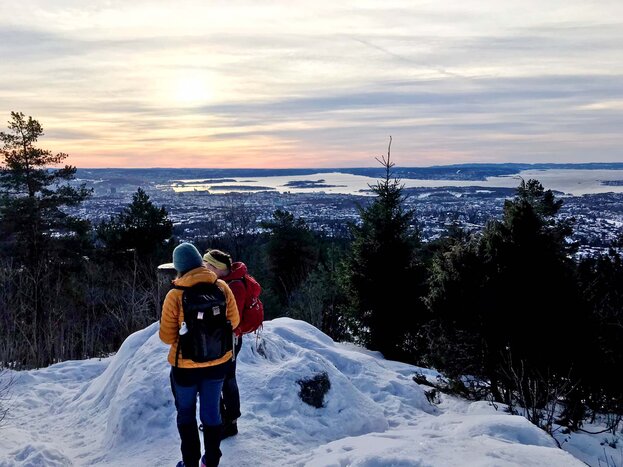 Winter Oslofjord Guided Hike