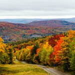 Enjoy the scenic views of Mont-Tremblant in the fall