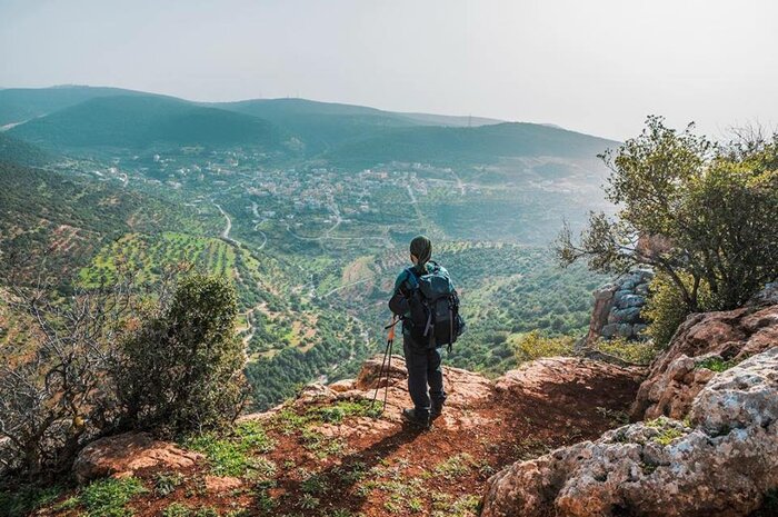 Views over the Dana Biosphere Reserve
