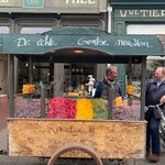 A snack stall in Ghent