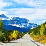 Autumn on the Icefield Parkway in Jasper National Park, Alberta