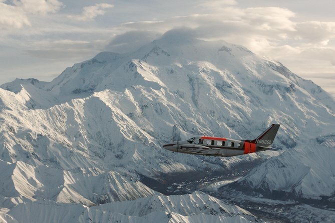 See Denali's peak via plane