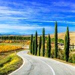 Spend eight days exploring the vineyards and hill towns of Tuscany