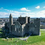 Visit historic castles and landmarks, like the Rock of Cashel