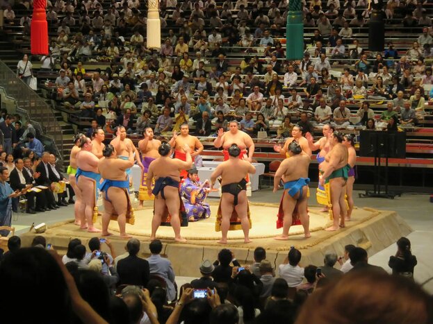 Tokyo: Sumo Tournament with Guide & Assigned Reserved Seat