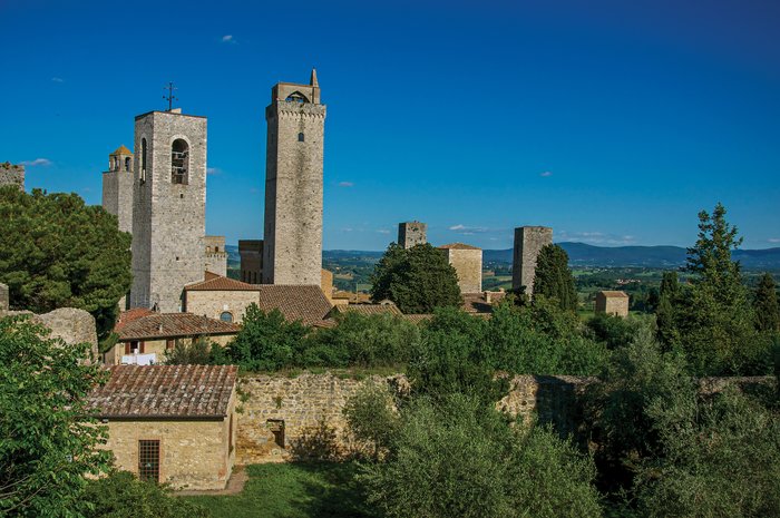 View of San Gimignano's Medieval Towers