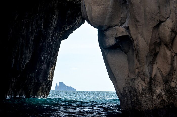 Cruise to Kicker Rock off the shores of Isla San Cristóbal for excellent snorkeling