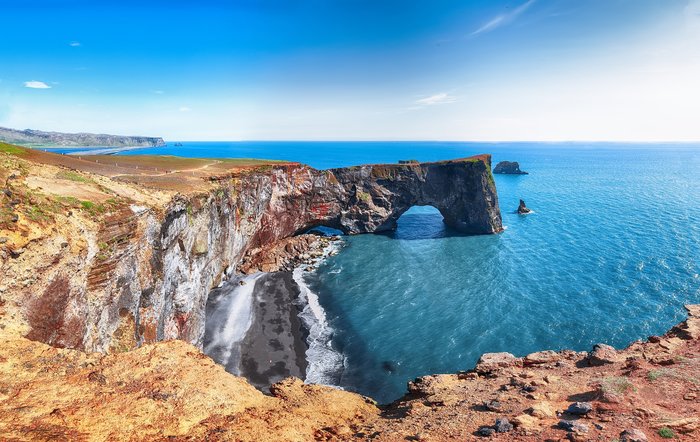 Dyrholaey Arch, South Iceland