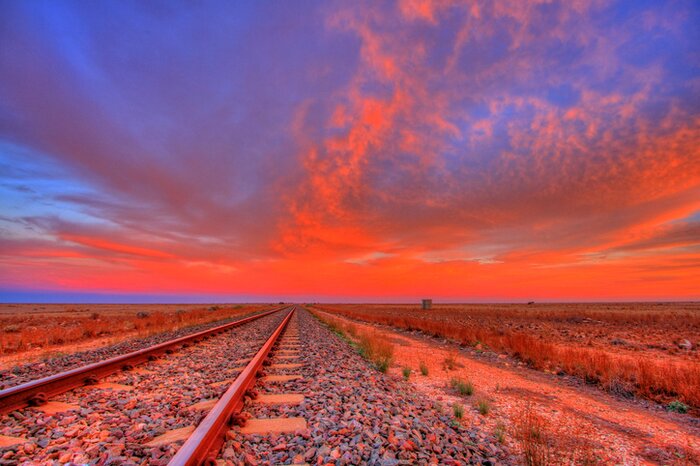 Embark on an epic three-day train journey across the Australian Outback