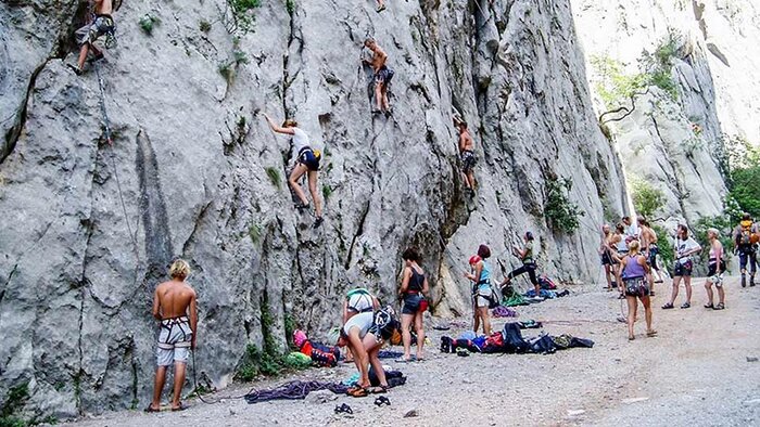 Rock Climbing in Paklenica