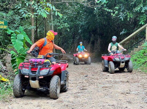 Jungle ATV Adventure & Refreshing Waterfall Swim