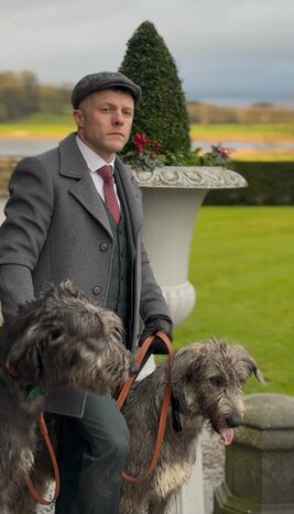 Walk with Wolfhounds in Lisdoonvarna