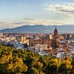 Views over Málaga and its hard-to-miss cathedral