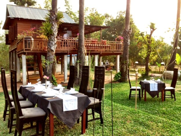 Destination dining at Villa Chandara