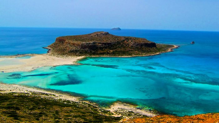 Balos lagoon 
