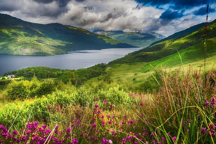 Plan part of your route to Glasgow along the west shore of Loch Lomond
