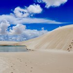 Spend an exhilarating day touring the vast desert playground of the Lençóis Maranhenses