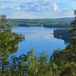 Summer lake views from Neitvuori Mountain