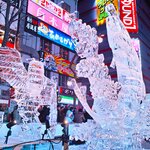 Visit Sapporo in February and marvel at the ice and snow sculptures on display for two weeks this month