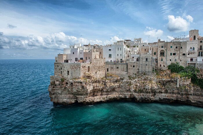 Sail Along the Polignano a Mare Coast: Cliffs & Sea Caves