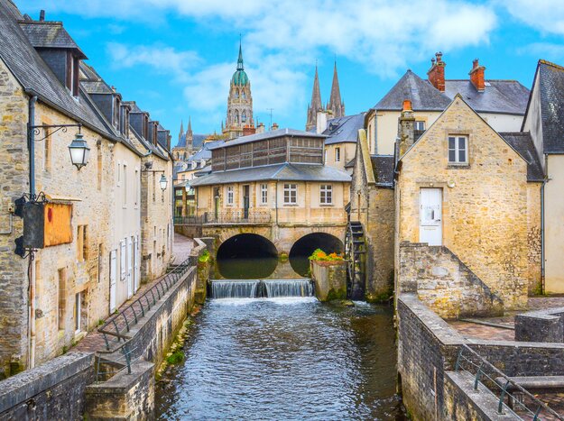 Medieval Bayeux is your base to explore the Normandy coast