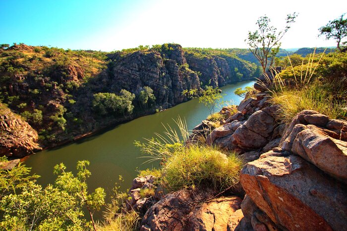 Cruise through the Katharine Gorge before finishing the honeymoon in Darwin