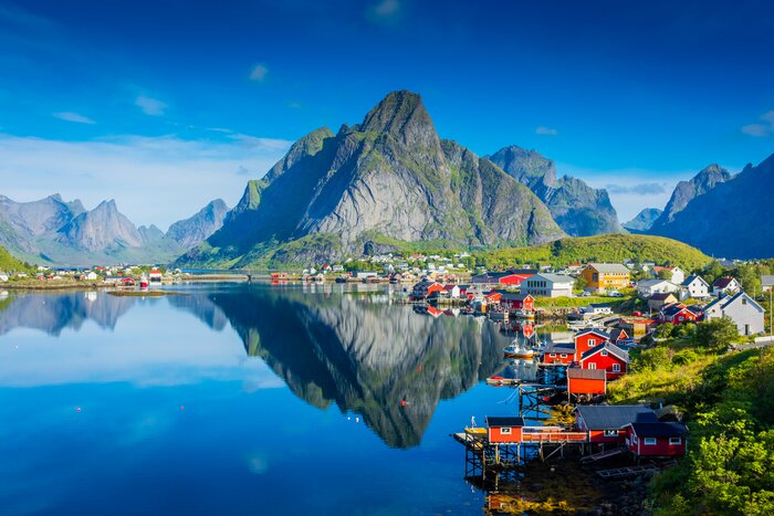 Discover the Lofoten village of Reine as you wind your way north on this 16-day road trip