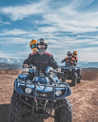 Family ATV Adventure in Agafay Stone Desert