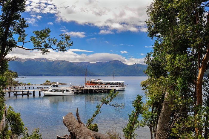 Boat trip over the Nahuel Huapi lake and Victoria Island