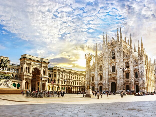 The Duomo Terraces in Milan (by lift)