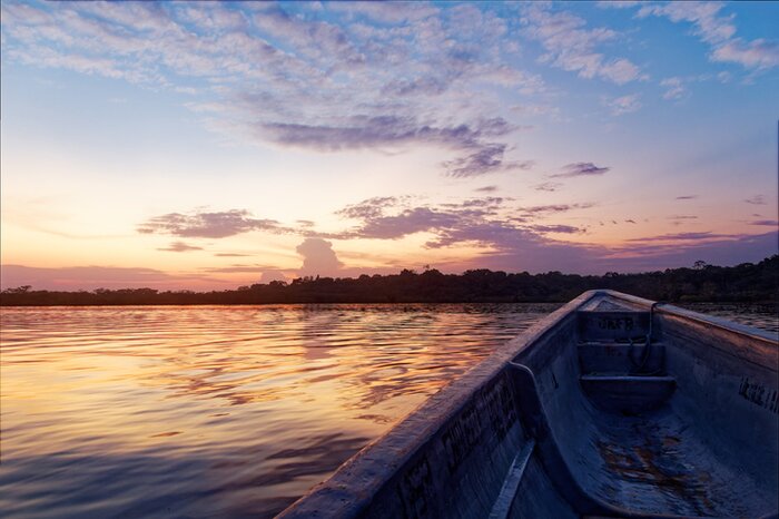 Explore the Ecuadorian Amazon by canoe