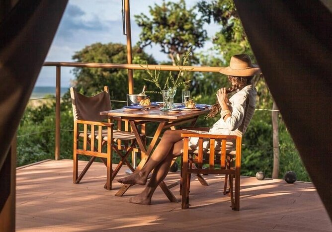 Wake up to the sounds of local wildlife at your luxury safari camp (photo courtesy of Galápagos Safari Camp)