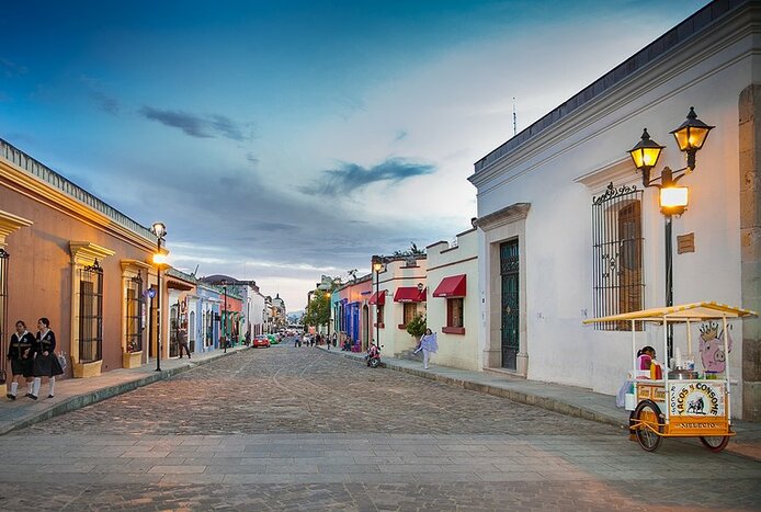 See colorful local life on the streets of Oaxaca