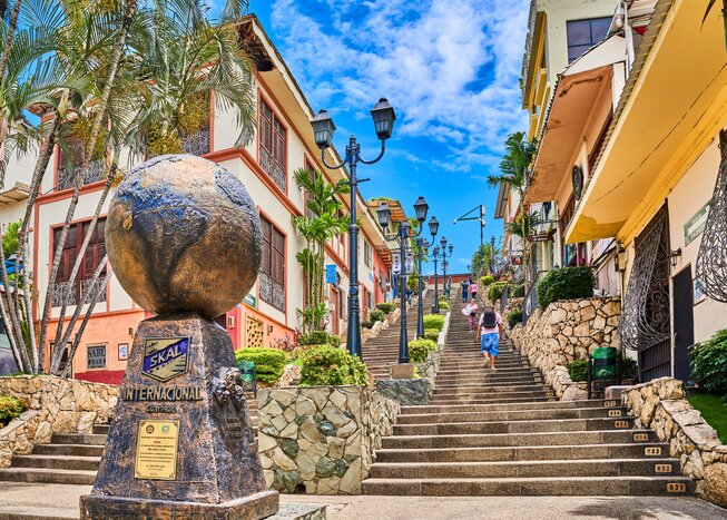 Climb the colorful Santa Anna Hill in Guayaquil