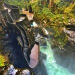 Hike to the many waterfalls around Baños, including the "Devil's Cauldron"