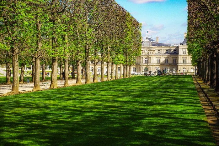 Leisure time at Luxembourg Garden