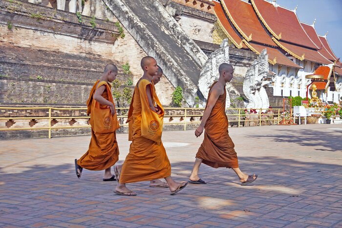 Visit some of the 300 temples in Chiang Mai like the Wat Chedi Luang