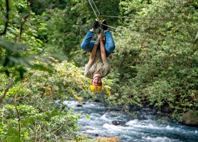 Rio Celeste Zipline
