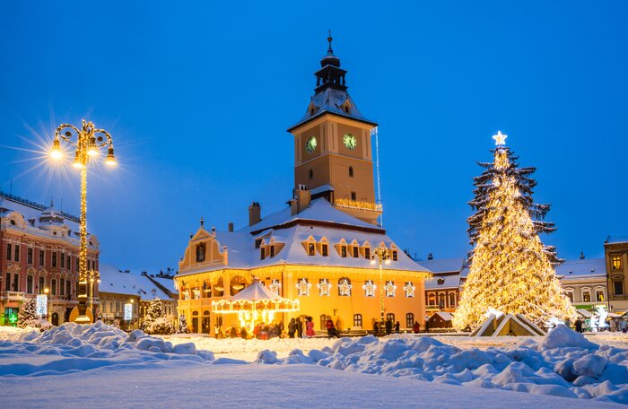 Transfer from Bucharest to Brasov with Peles Castle