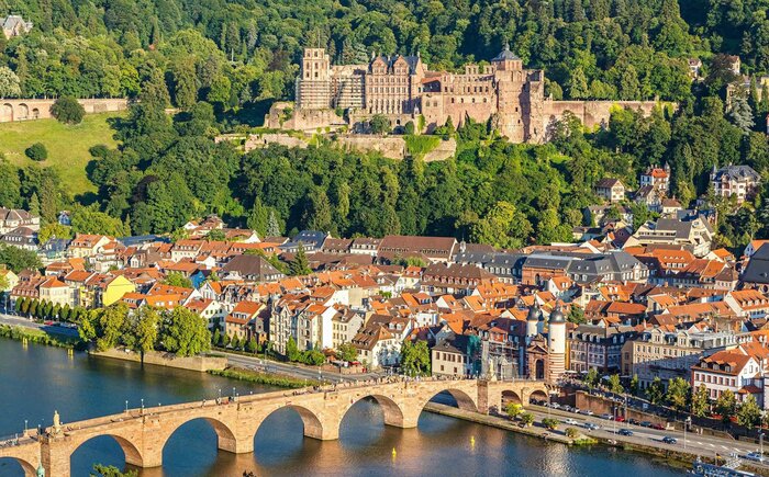 Heidelberg Private Guided Walking tour old town with Castle visit
