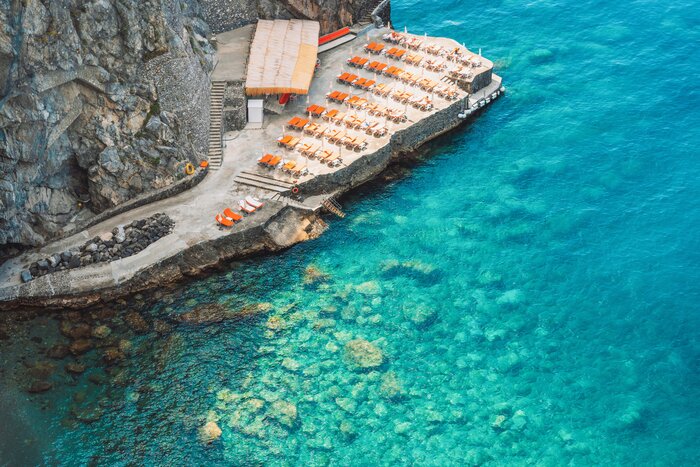 Relax and savor the sea views on the enchanting Amalfi Coast